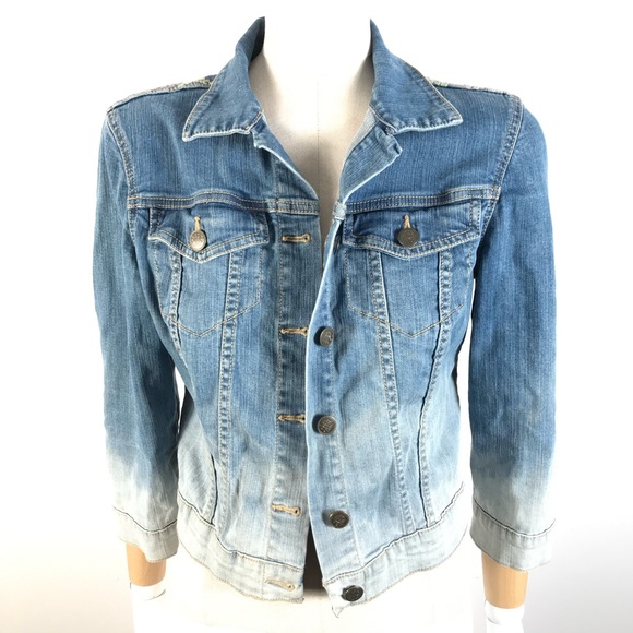 Jessica Simpson Jackets & Blazers - Jessica Simpson denim jacket cropped